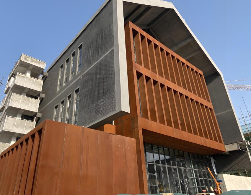 大东耐候钢幕墙