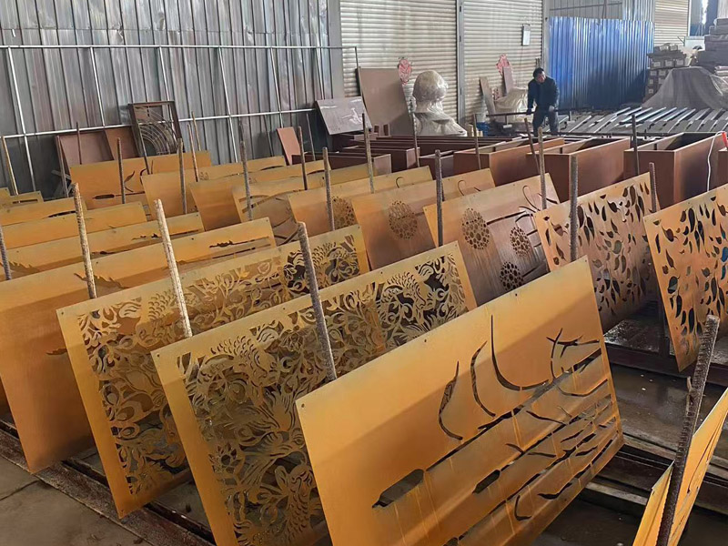 大东红锈钢板锈处理催化方案